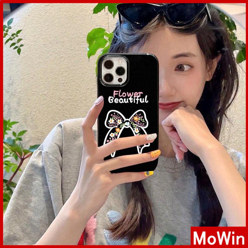 Ốp điện thoại TPU silicone mềm họa tiết nơ chống sốc thích hợp cho iPhone 13 Pro Max 12 Pro Max 11 Pro Max 7 Plus x xr