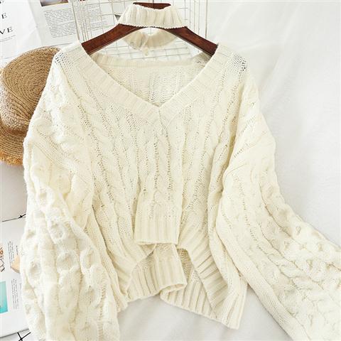 Áo sweater tay dài ấm áp thời trang dễ thương cho nữ