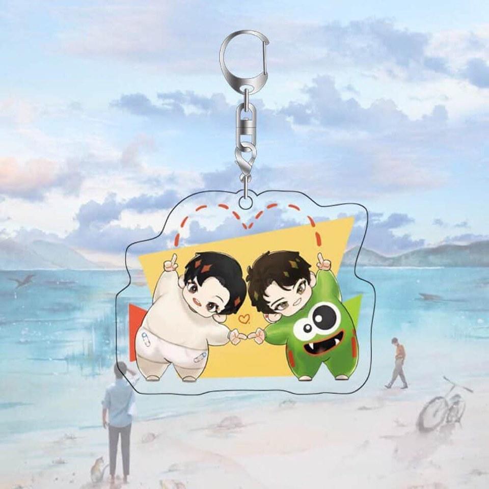 Móc khóa với nhiều tạo hình mới của Vương Nhất Bác_Tiêu Chiến