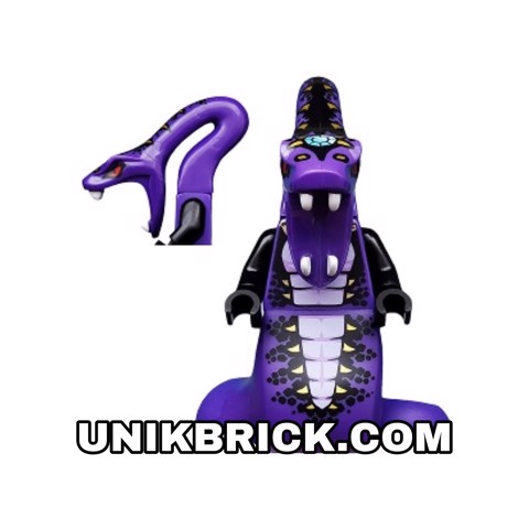 Lego Pythor Chumsworth Purple with Lavender Rắn đuôi dài tím trong Ninjago chính hãng (như hình)