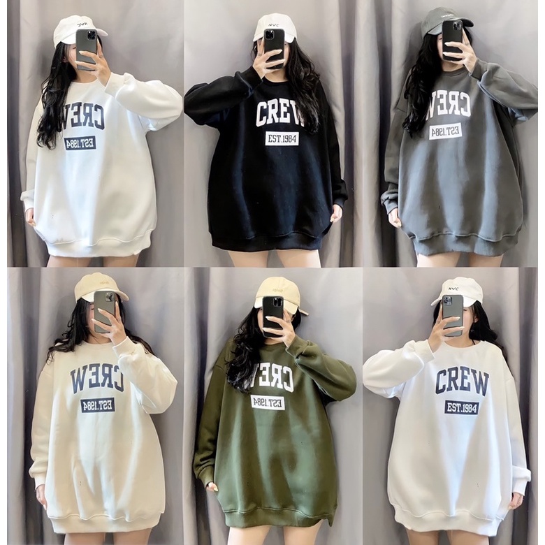 Áo nỉ trơn/ chữ freesize | BigBuy360 - bigbuy360.vn