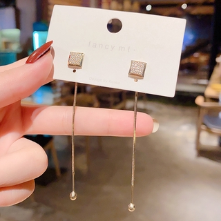 Korean style love square earrings