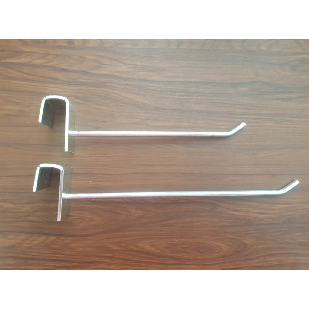 Móc cài thanh ngang 15- 20cm - móc cài thanh sắt, gỗ, thanh inox dài 20cm
