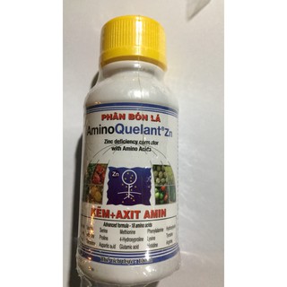 Phân bón lá AMINO QUELANT KẼM + A XÍT AMIN lọ 100ml
