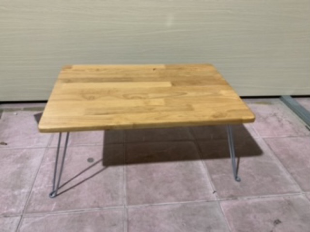 Bàn Học Sinh Chân Gấp Gỗ Cao Su | BigBuy360 - bigbuy360.vn