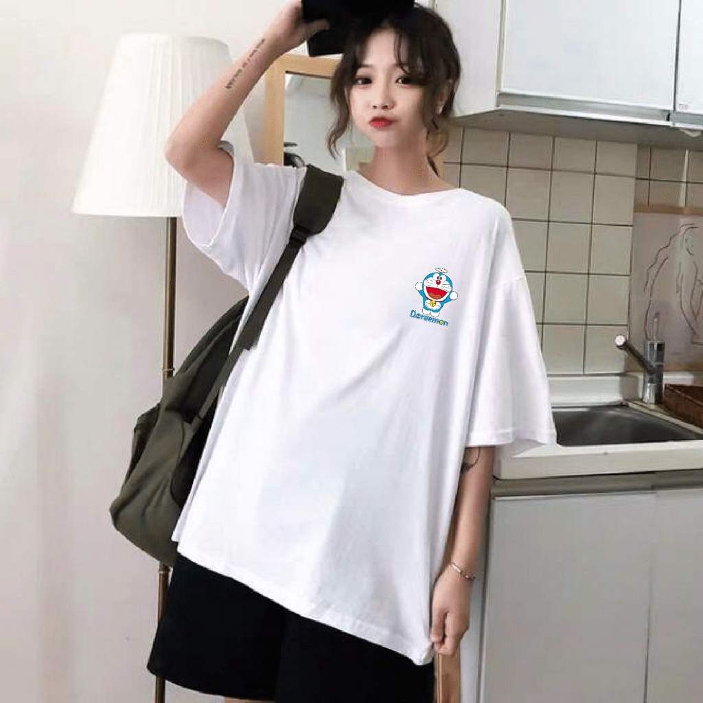 Áo thun Doraemon, Doremon logo nhỏ dễ thương cute