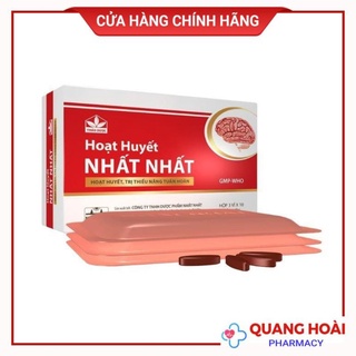 Hoạt Huyết Nhất Nhất tăng cường tuần hoàn não