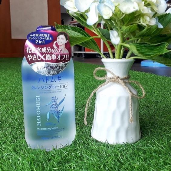 Nước tẩy trang Hatomugi 500ml chiết xuất hạt ý dĩ Nhật Bản - KONNICHIWA | BigBuy360 - bigbuy360.vn