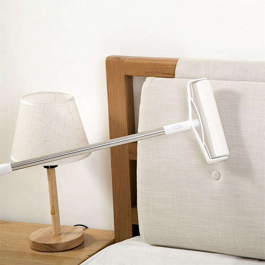 Chổi lăn JUJIAJIA dạng dính làm sạch nhà tay cầm dài tiện dụng