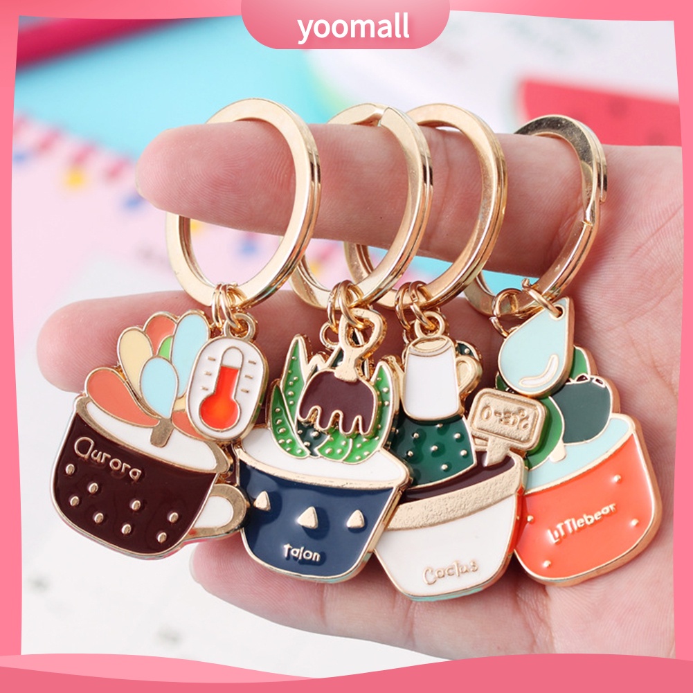 Móc Khóa Hình Cây Xương Rồng Dễ Thương