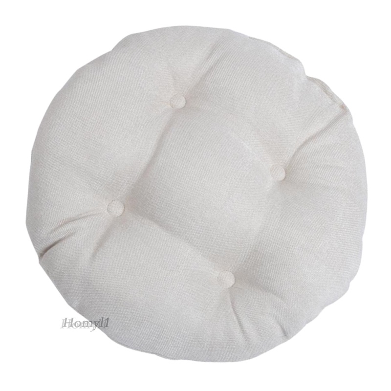 [HOMYL1]Solid Round Stool Seat Cushion Tatami Floor Pillow for Home Outdoor 30cm