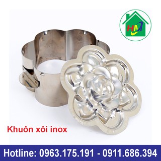 Khuôn Xôi Hoa Inox Giá Rẻ