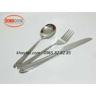 BỘ DAO THÌA DĨA GÂN XANH