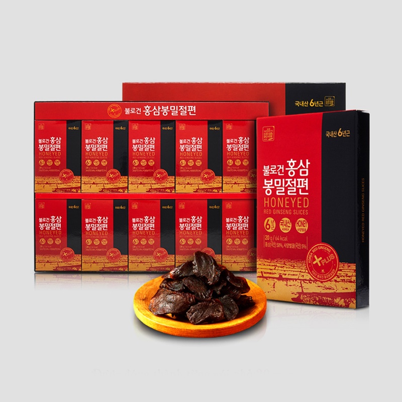 HỒNG SÂM LÁT TẨM MẬT ONG DAEDONG 200G
