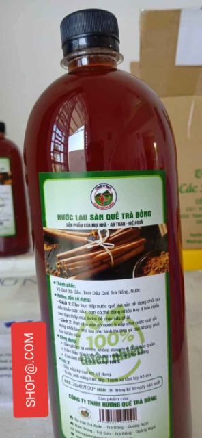 [ HÀNG CHÍNH HÃNG] NƯỚC LAU SÀN Hương Quế Trà Bồng thiên nhiên 1000ml [AN TOÀN 100%]