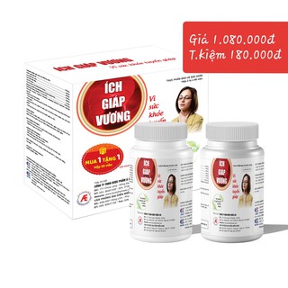 Viên Uống Ích Giáp Vương hộp 2 lọ 90 viên