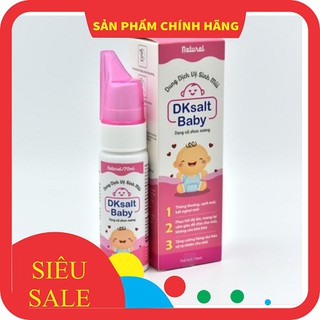 Dung dịch vệ sinh mũi dksalt baby