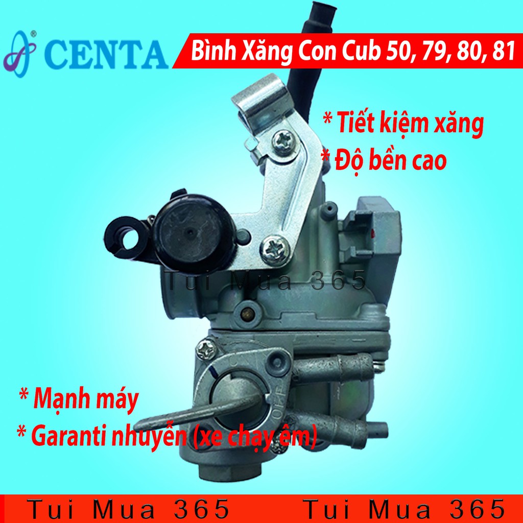 Bình Xăng Con Tiết Kiệm Xăng Xe Cub 50cc, 79, 80, 81