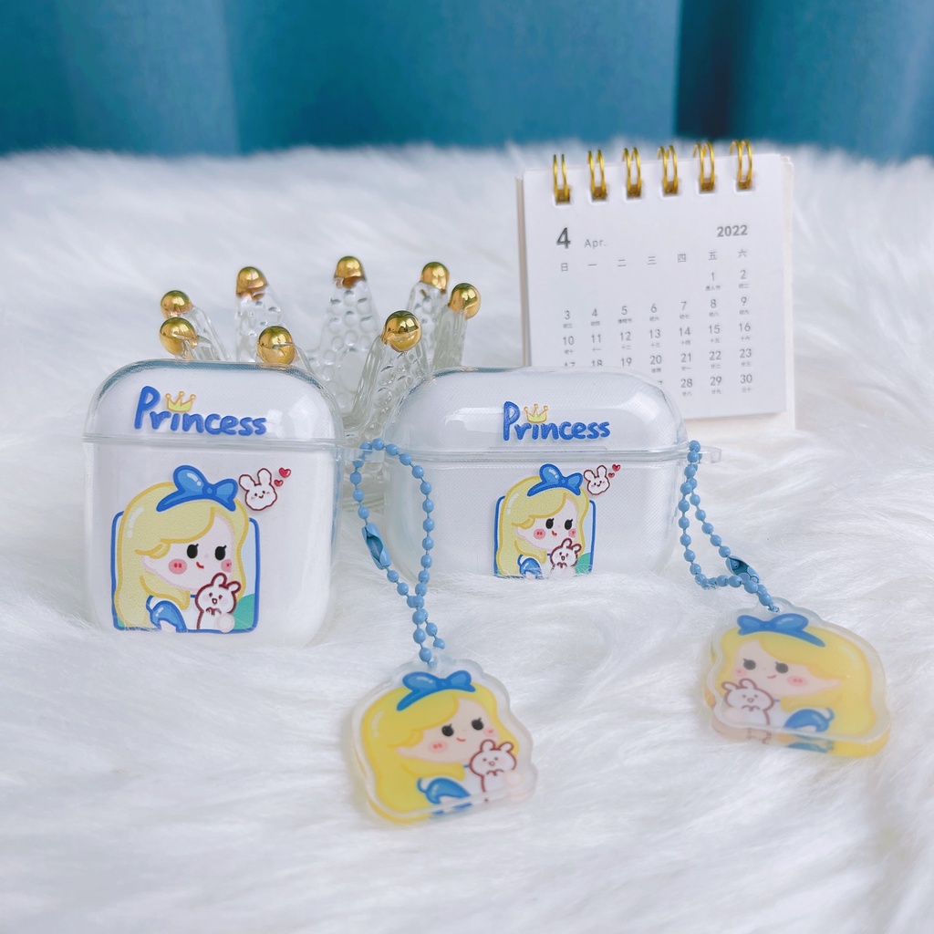 Vỏ Bảo Vệ Hộp Sạc Tai Nghe AirPods3 AirPods3 AirPods2gen Màu Trắng Dễ Thương Ốp