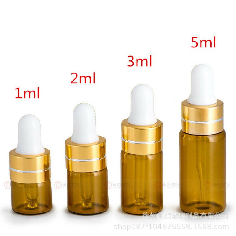 Lọ Chiết Serum ❤ SIÊU RẺ ❤ [2ml,3ml,5ml] Lọ đựng tinh dầu thủy tinh mỏng chiết serum , phụ kiện du lịch