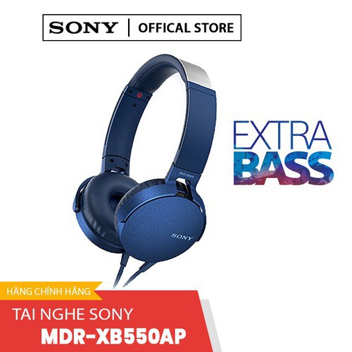 Tai nghe Bluetooth Extra Bass Sony MDR-XB550AP