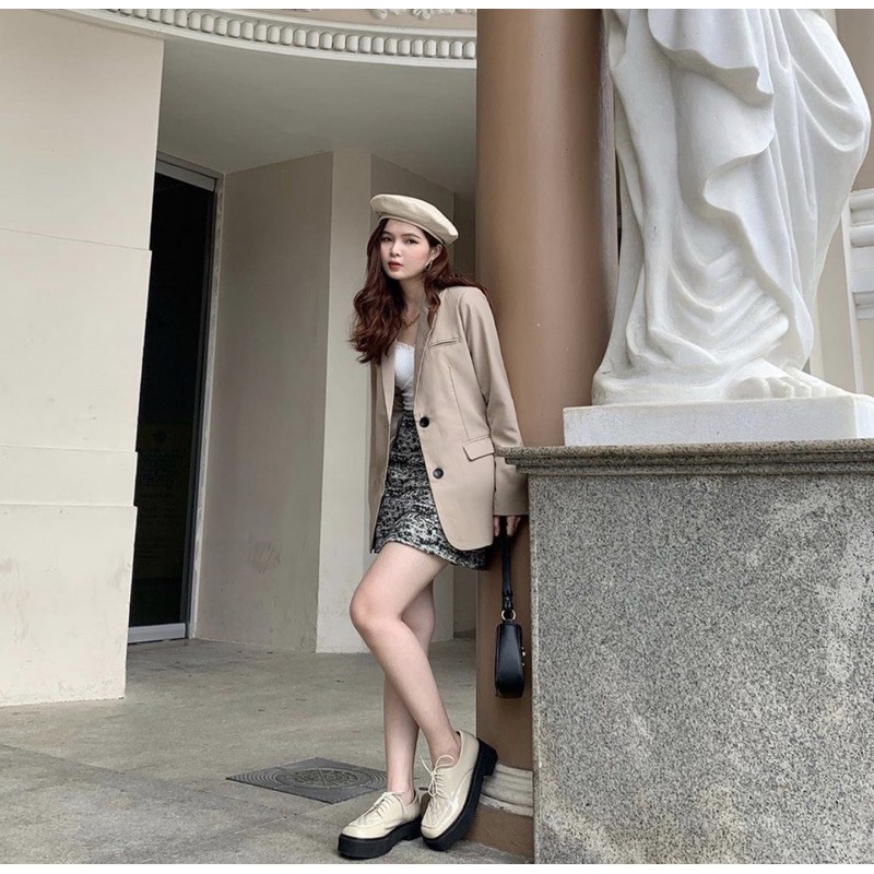 Oat Blazer (Khoác Màu be) | BigBuy360 - bigbuy360.vn