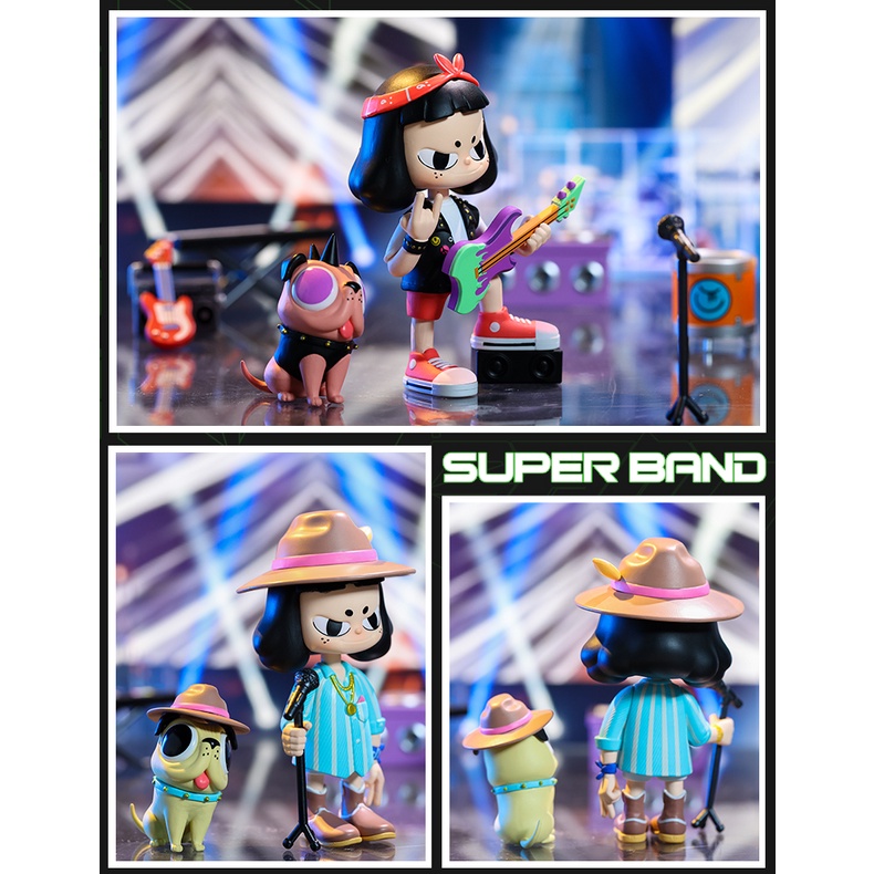 Popmart POPMART VITA Super Band Phong Cách Cơ Bản