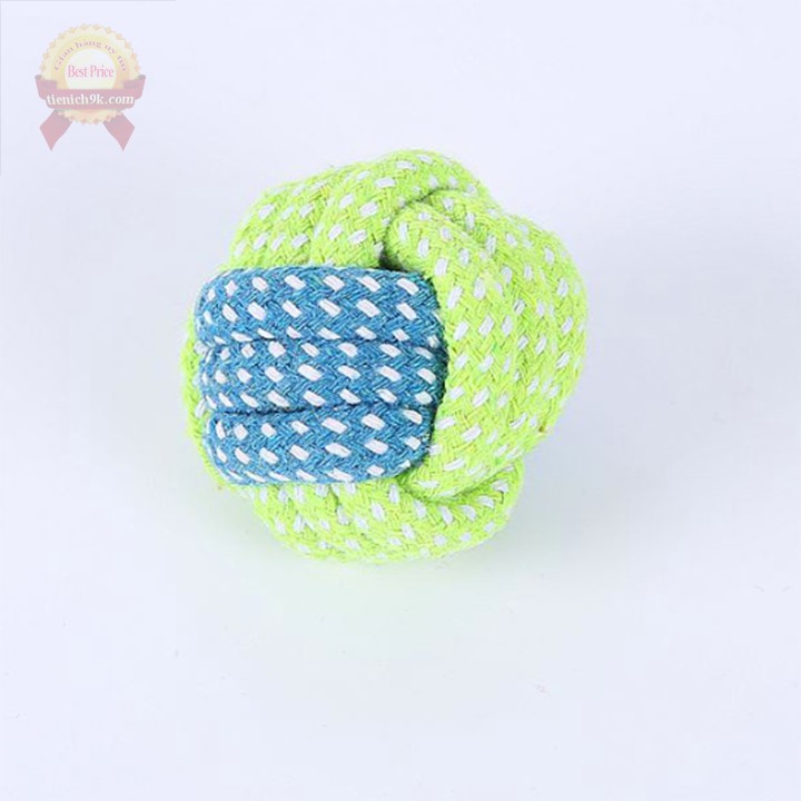 Bóng nhai đồ chơi cho chó cắn nhai gặm làm sạch răng cao su cao cấp siêu bền nhiều màu