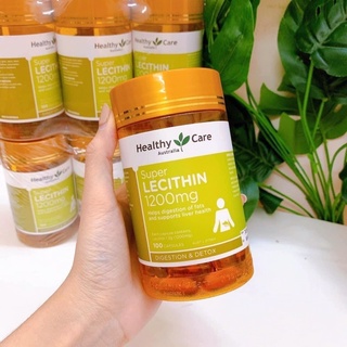 Mầm đậu nành Healthy Care Super Lecithin đẹp da, đào thải độc tố gan, cân bằng nội tiết tố