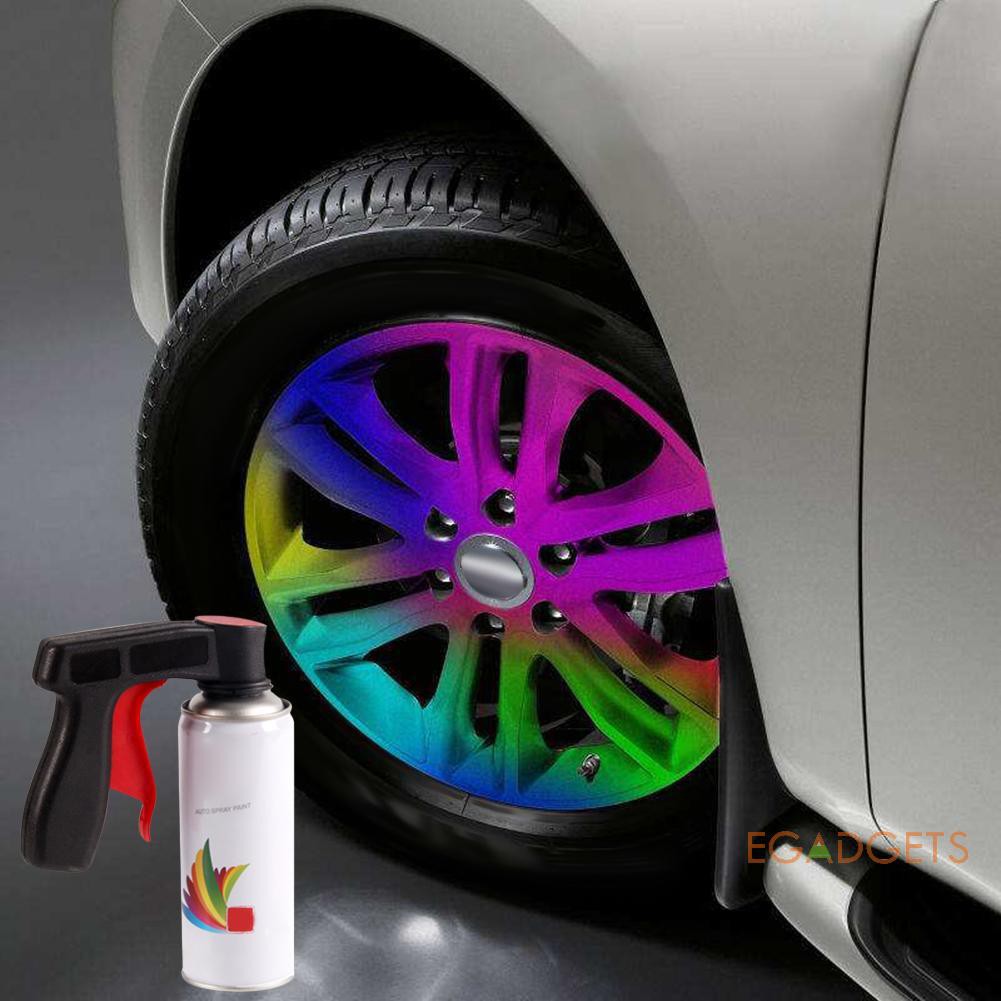 ♥EG♥Auto Car Polishing Paint Care Aerosol Spray Gun Handle with Full Grip Lock