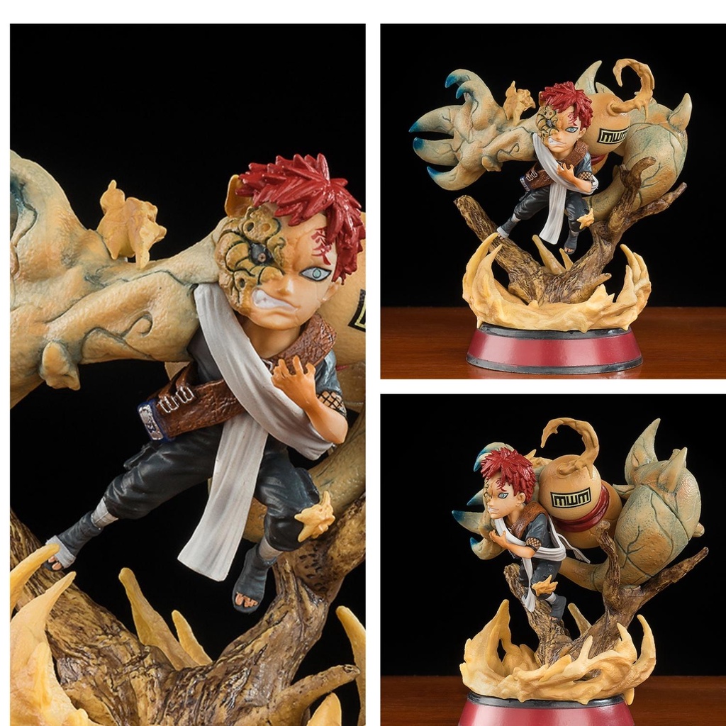 Mô Hình Gaara Bão Cát  Cao 14cm Trạng thái Chiến Đấu,  Nhất Vĩ Shukaku Kazekage đệ ngũ  Naruto Shippuuden - Tượng Figure