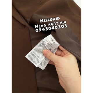 Áo Blazer 2 hàng cúc nữ