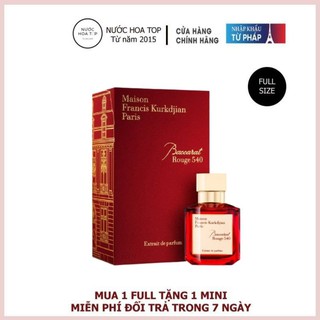 Nước Hoa Maison Francis Kurkdjian Baccarat Rouge 540 Chính Hãng Lưu hương 12h