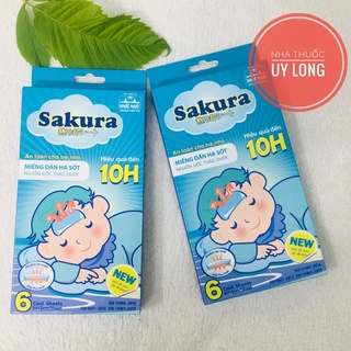 Dán hạ sốt sakura