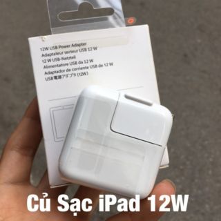 Củ Sạc iPad 12W Mới Chính Hãng BH 06 Tháng