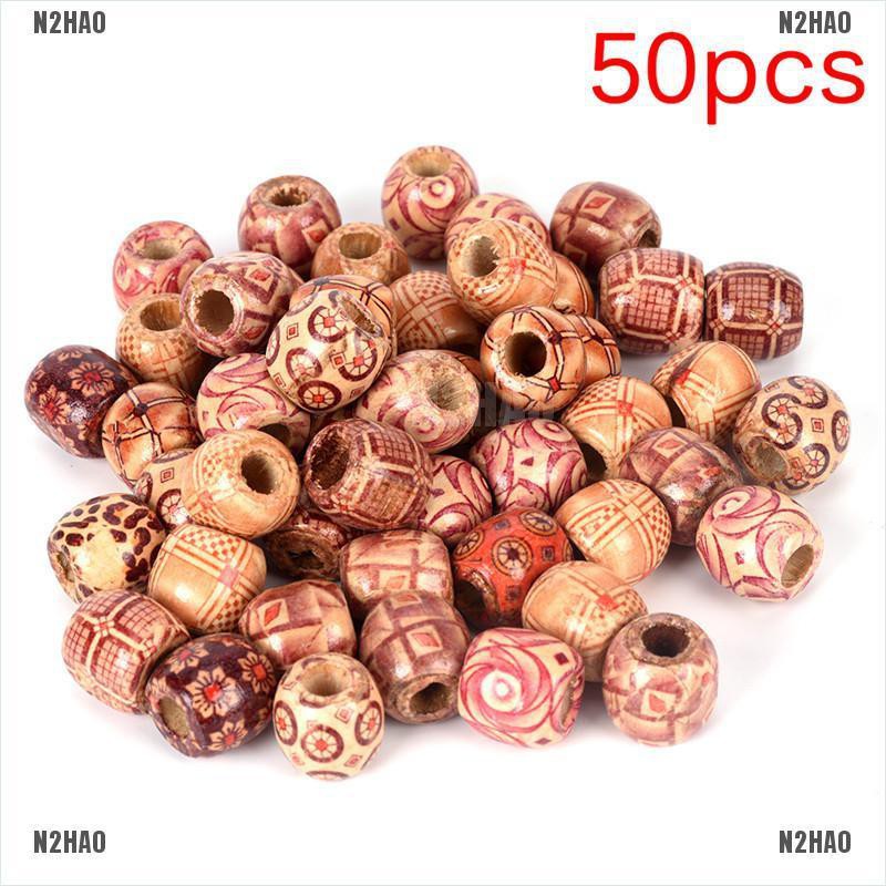 Bộ 50 Hạt Tạo Kiểu Tóc Dreadlock DIY N2HAO
