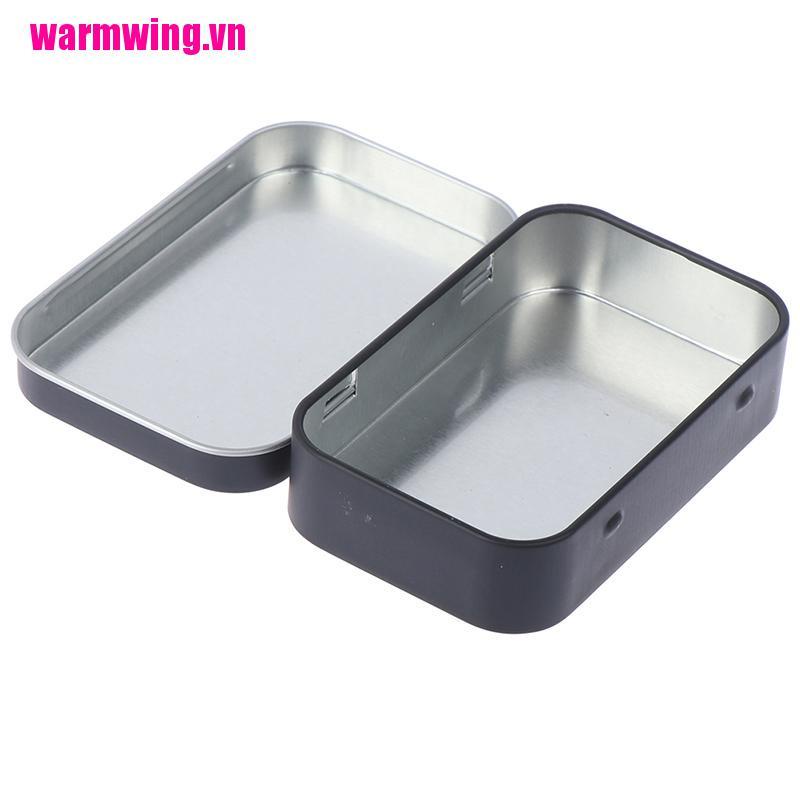 Hộp Thiếc Nhỏ Màu Đen Đựng Trang Sức Chìa Khóa Tiện Dụng
