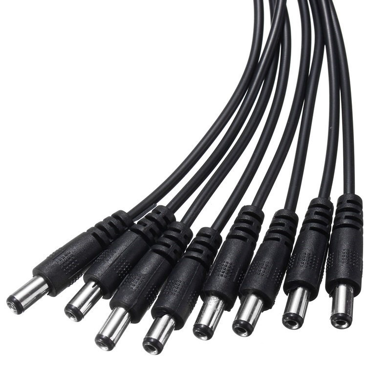 Dây chia nguồn DC cho camera từ 1 ra 2,4,5,8 chân 5.5x2.1mm