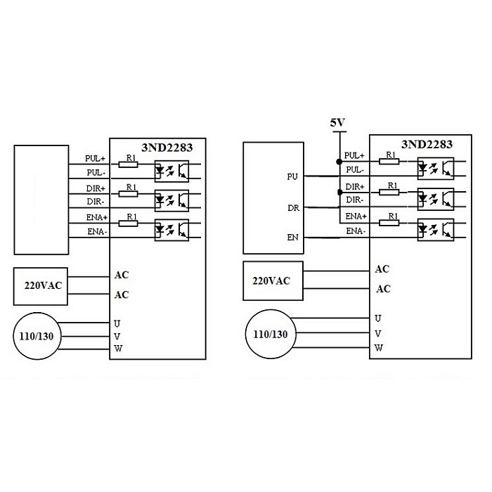 Driver điều khiển động cơ bước 3 pha chính hãng Leadshine 3DM2283