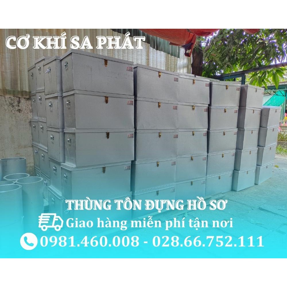 Thùng đựng đồ nghề có khóa (Kích thước 40 x 30 x 20cm)