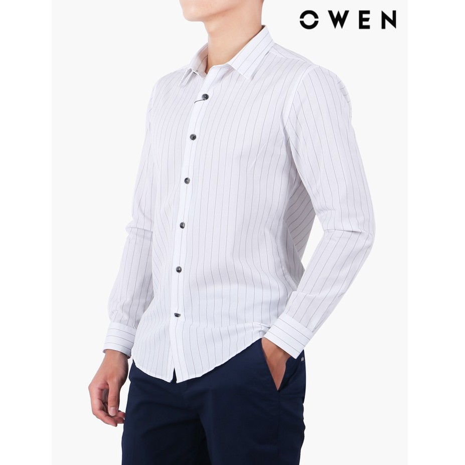 Áo Sơ mi dài tay OWEN Slimfit - AS22538D | BigBuy360 - bigbuy360.vn