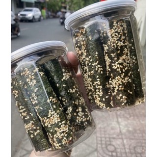 rong biển cuộn mè
