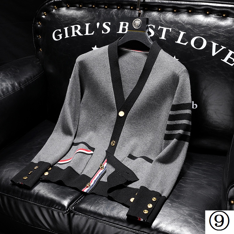 Áo Khoác Cardigan Dệt Kim Phong Cách Thời Trang Xuân Thu 2022 Cho Nam Giới