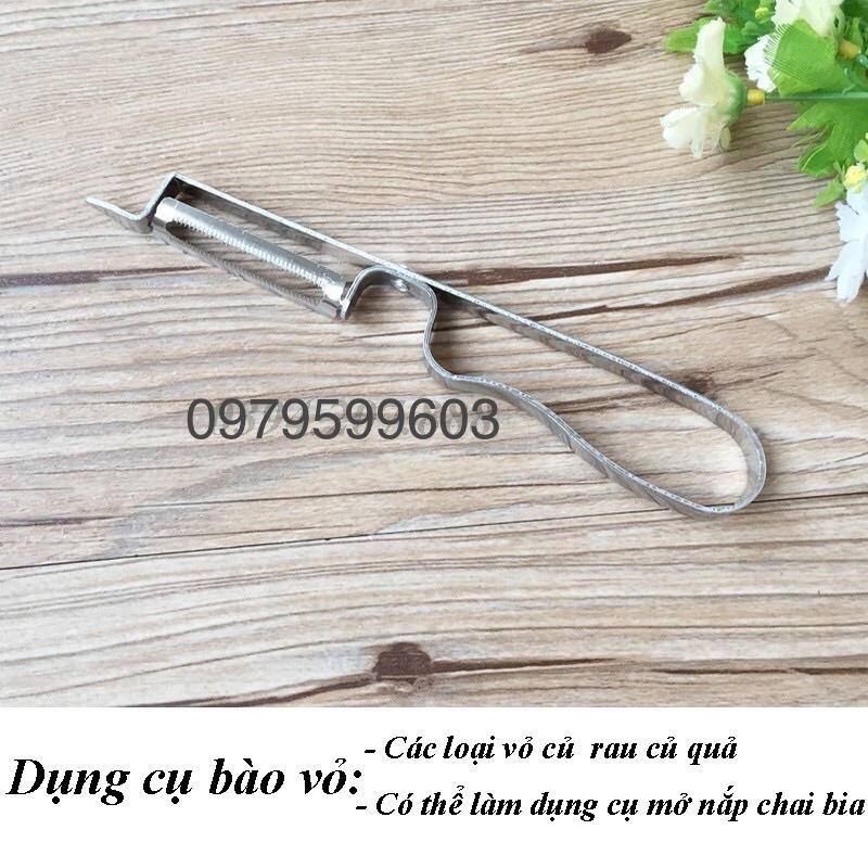 Dao bào rau củ quả đa năng tiện lợi bằng inox