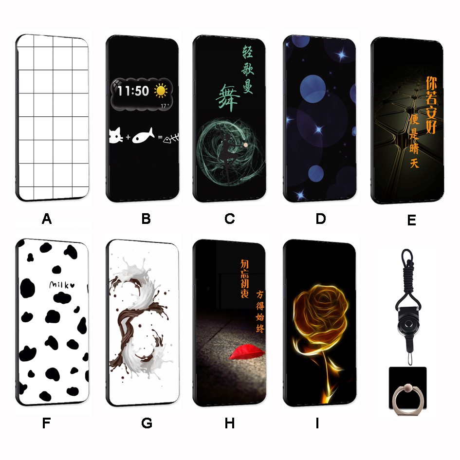 Ốp điện thoại silicon in hình sáng tạo dành cho HTC U Play