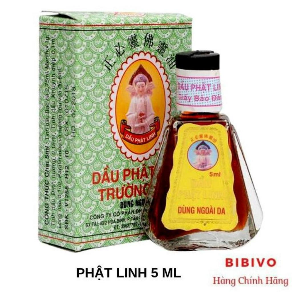 (CHÍNH HÃNG) Dầu Gió Phật Linh Chai Lớn - Nhỏ