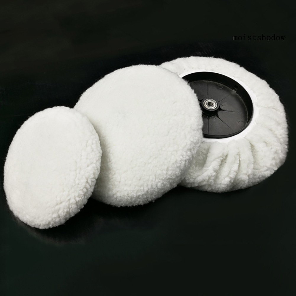 Set 2 Vỏ Bọc Đầu Máy Đánh Bóng Xe Hơi Bằng Sợi Microfiber