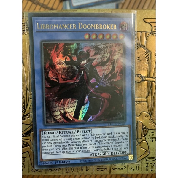 bài yugioh: libromancer doombroker