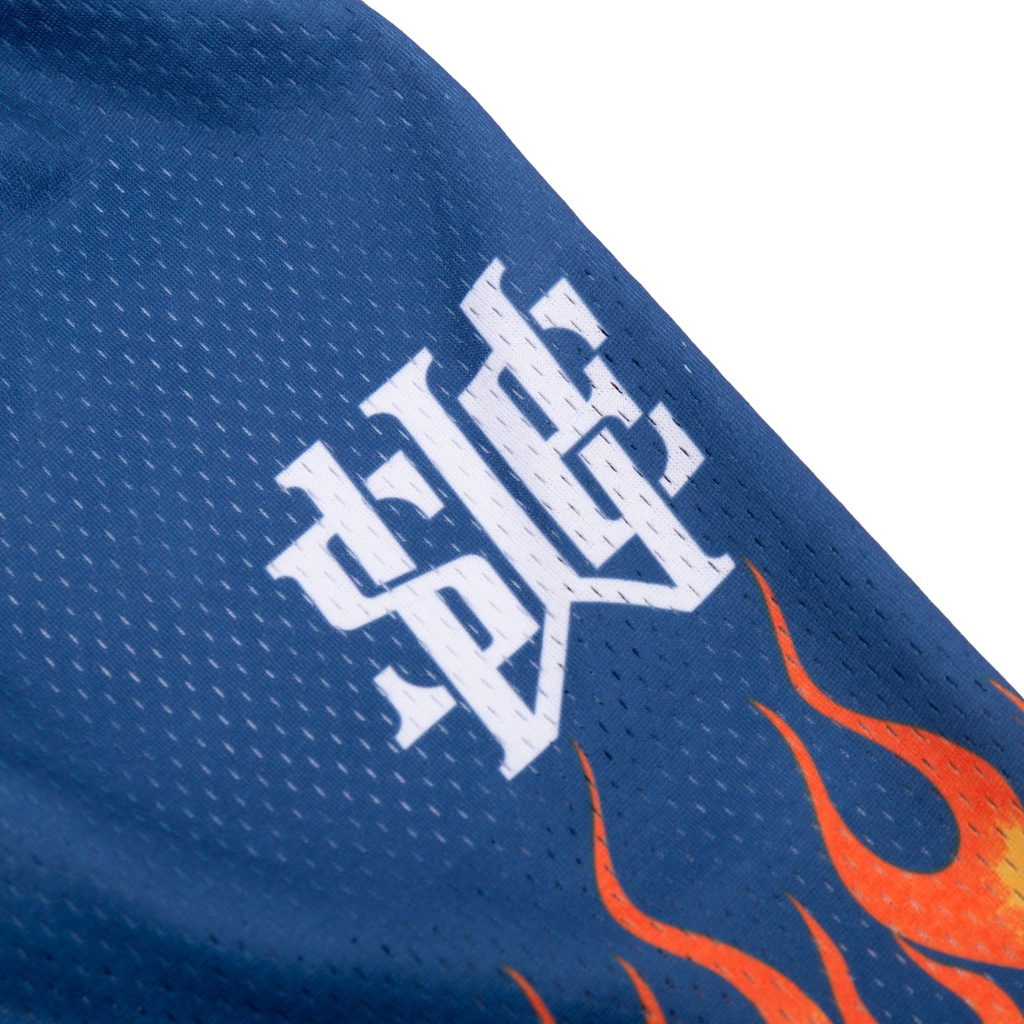 Quần đùi nam nữ unisex SWE FLAME MESH SHORTS thoáng mát, thời trang chính hãng.