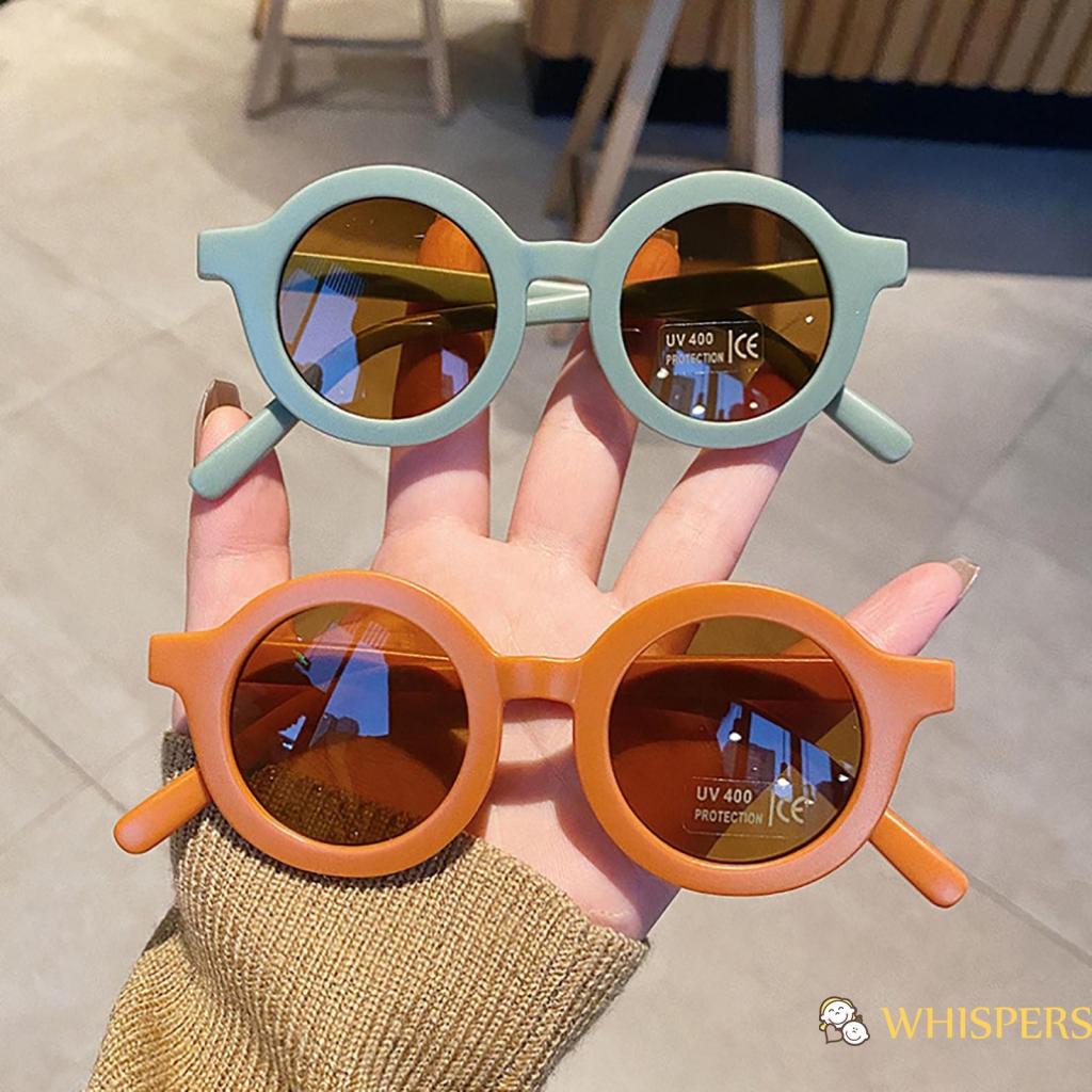Kính mát gọng hoa chống tia UV400 cho bé